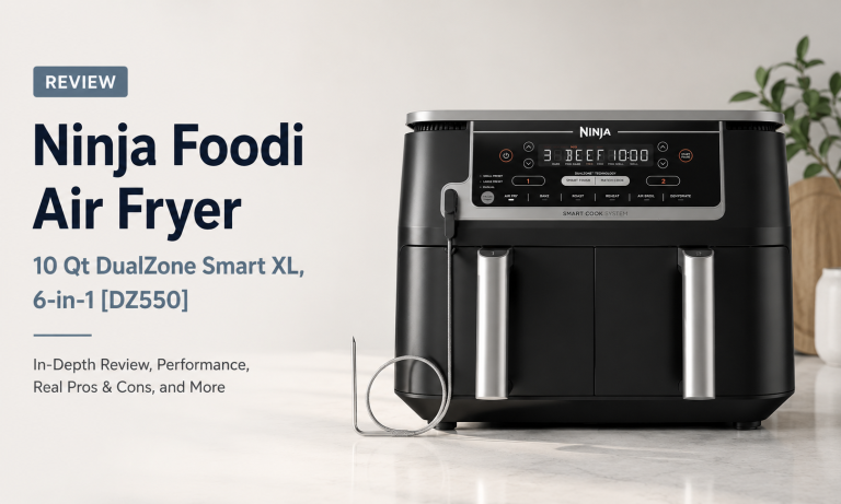 Ninja Foodi Air Fryer 10 Qt DualZone Smart XL DZ550: What the Research Really Says